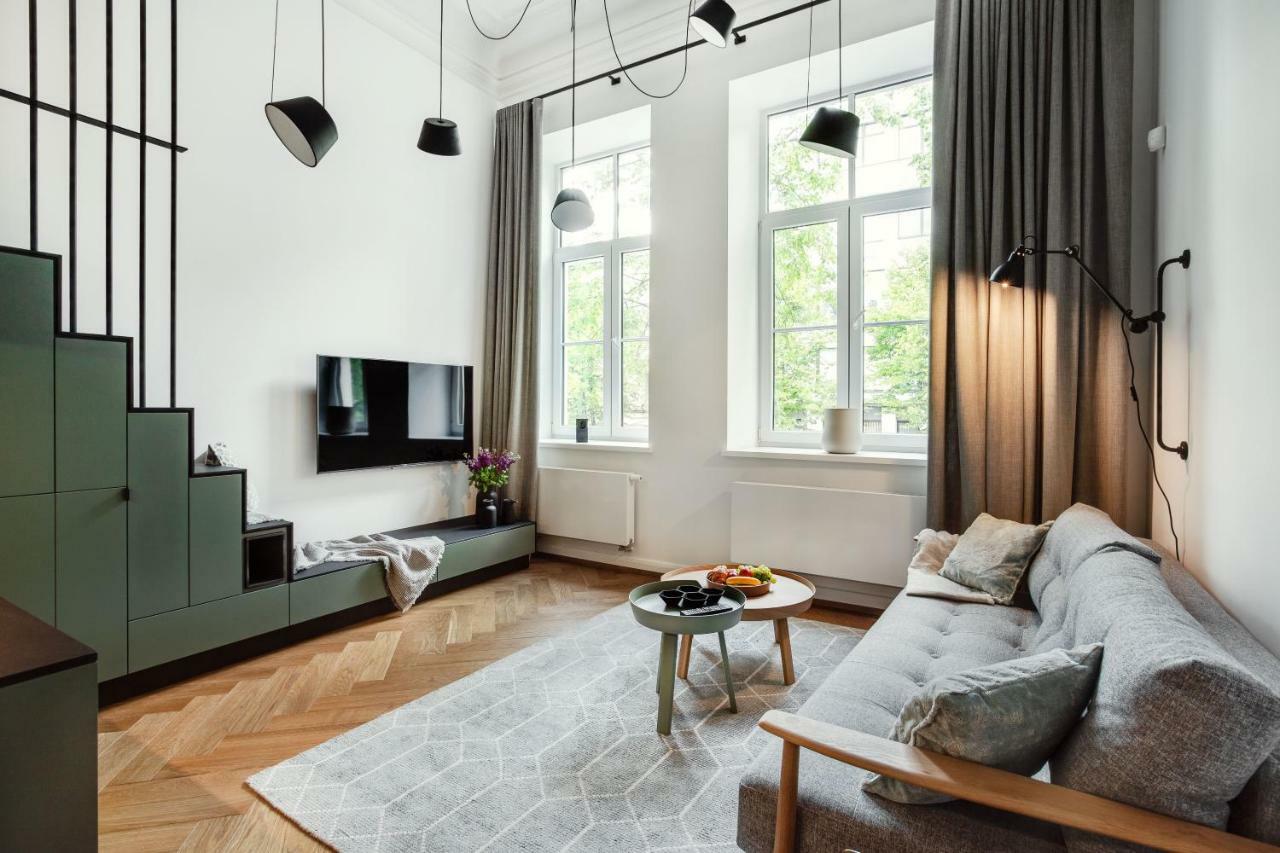 Ferienwohnung Telegrafas Lofts Centre Of Kaunas By Strazdo Telegrafas Exterior foto